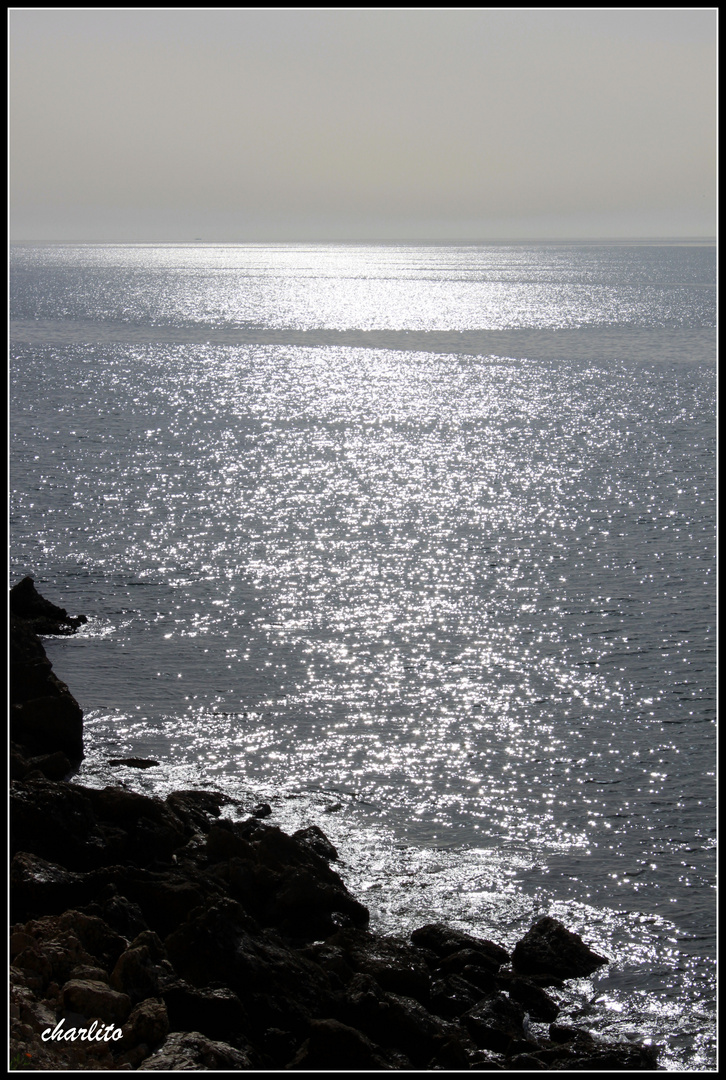 El alba en la costa malagueña.