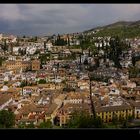 El Albaycín... desde La Alhambra