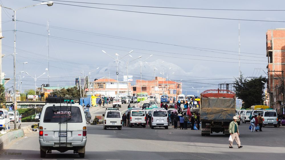 El Alto - Strassenszene