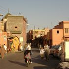 el ambiente en las calles Marrakech