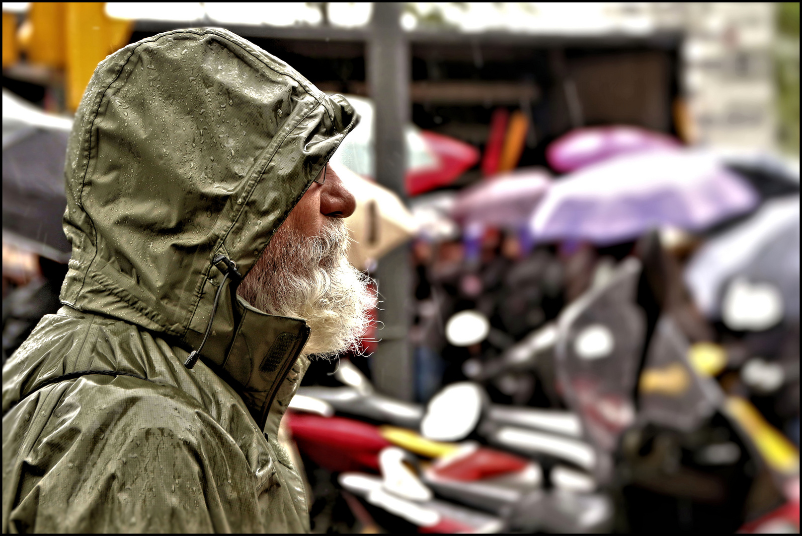 El anciano y la lluvia