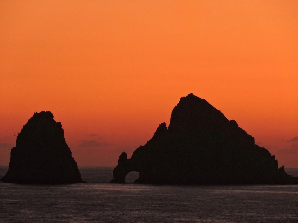 El Arco im Sonnenuntergang