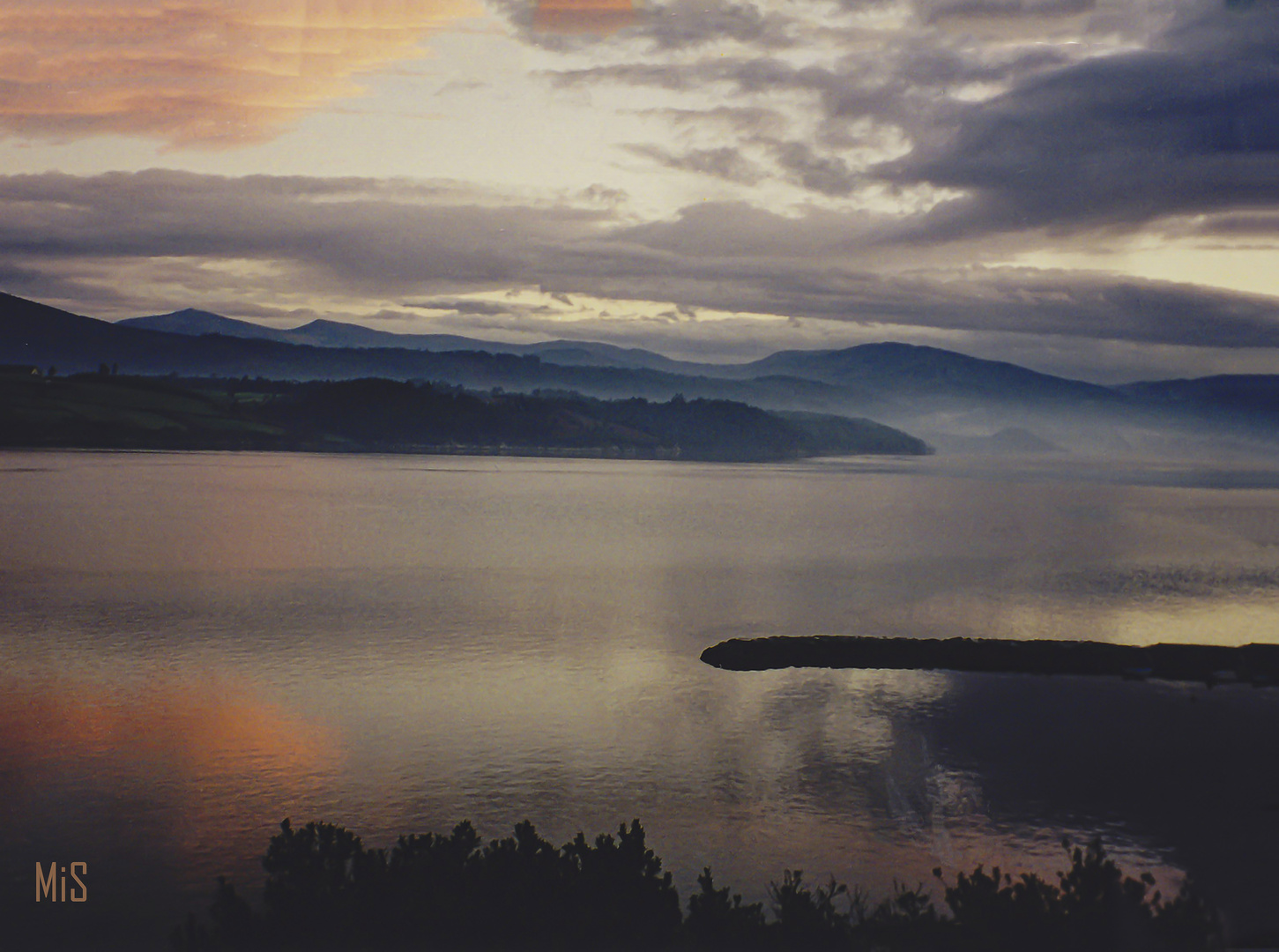 El atardecer en Galicia