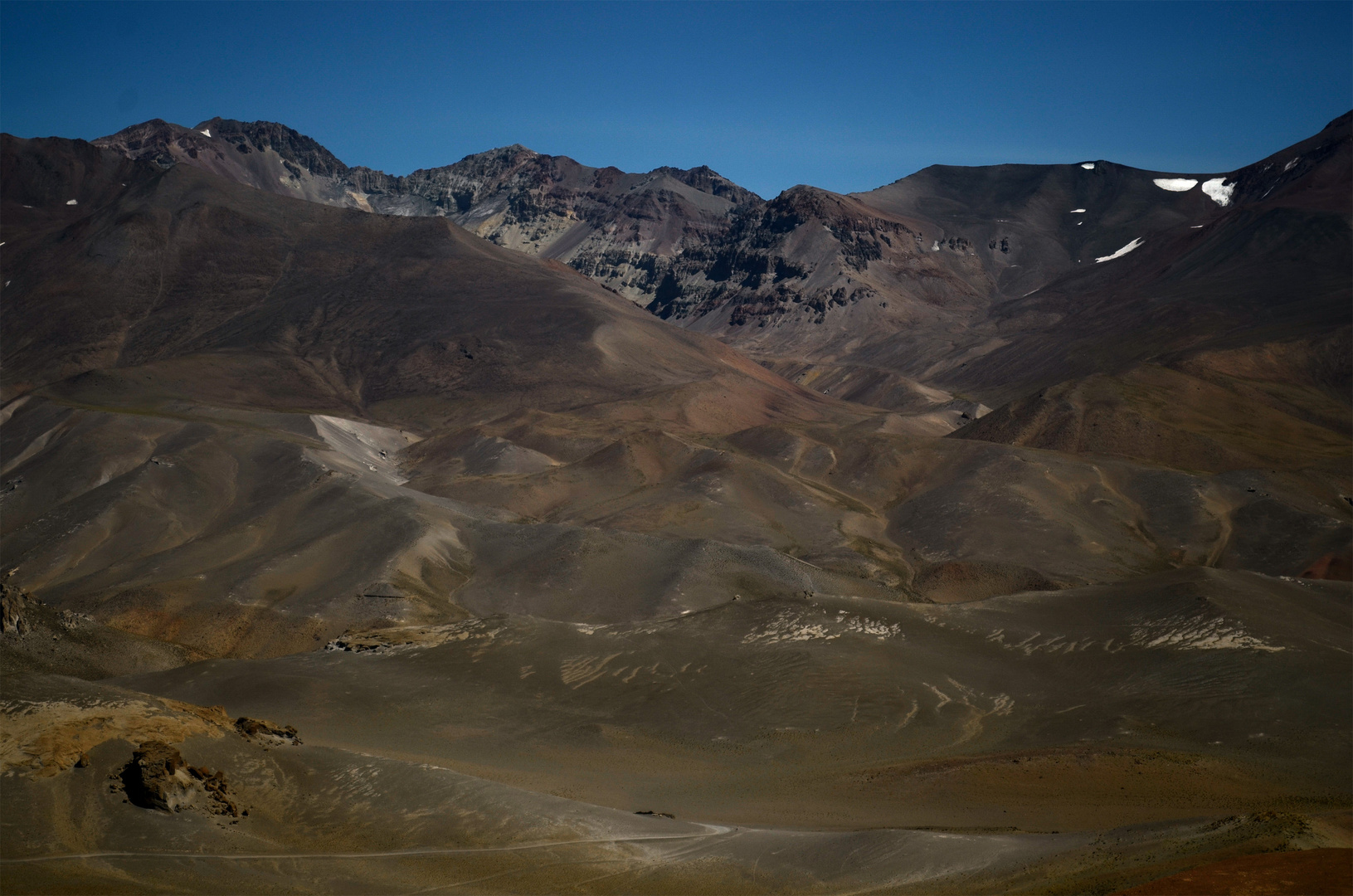 el camino que lleva al volcán