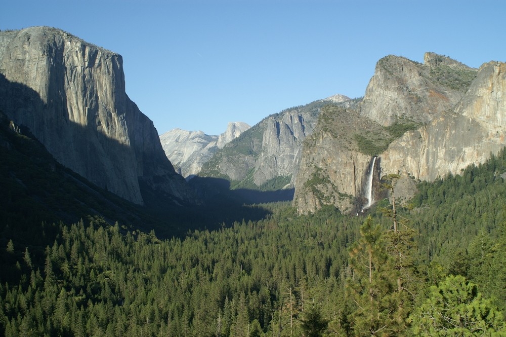 El Capitan und Bridalveil Fall