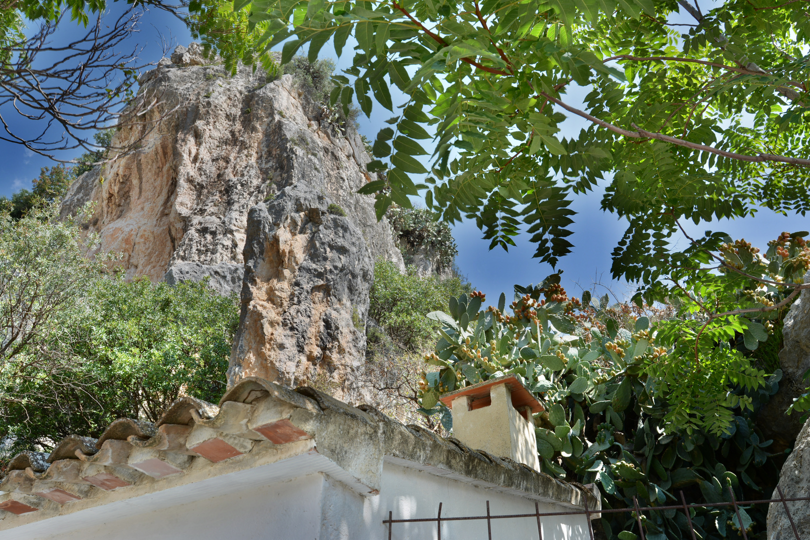 El Castell de Guadalest, Provinz Alicante, Spanien. (2890)