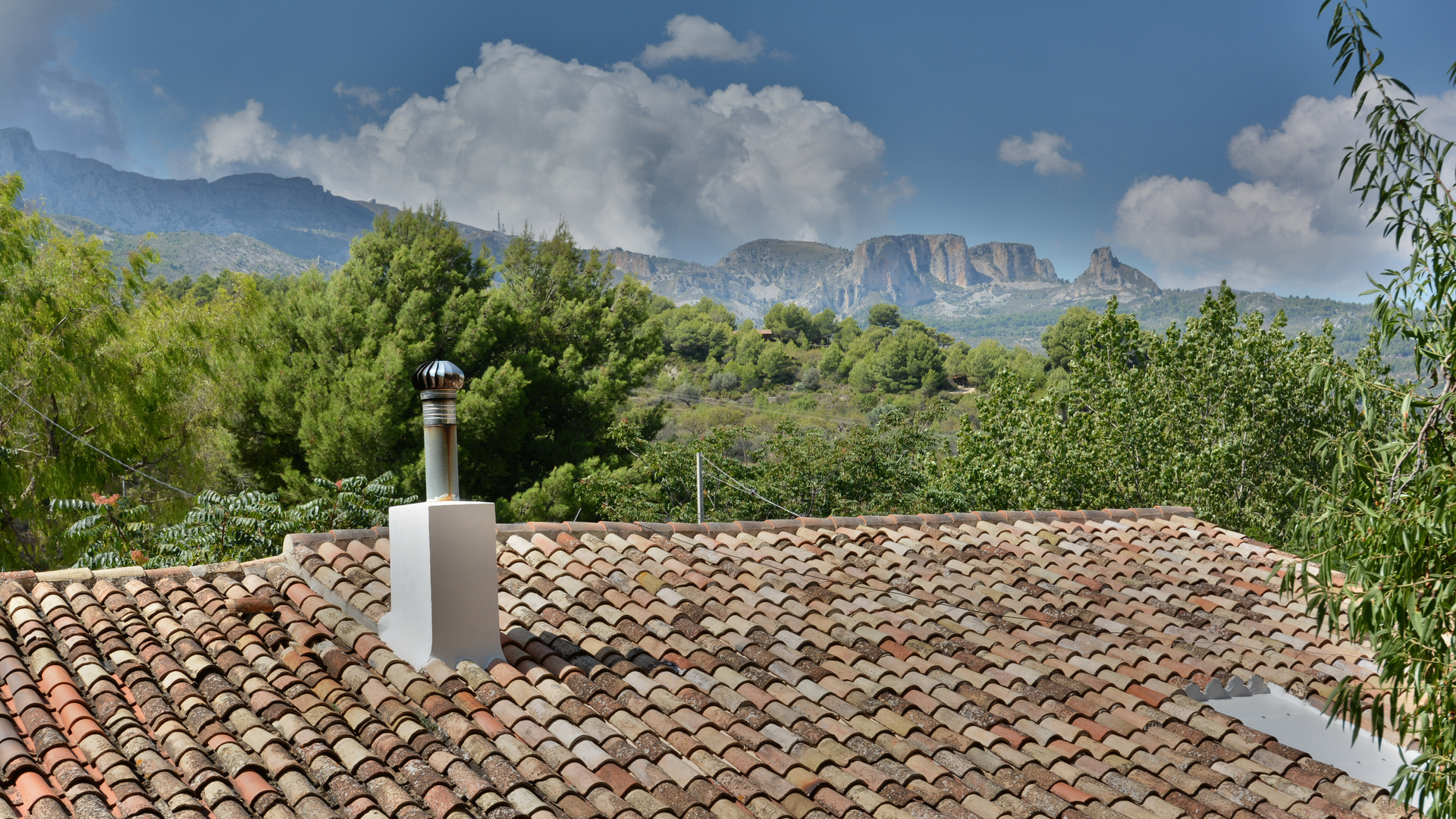 El Castell de Guadalest, Provinz Alicante, Spanien. (2894)