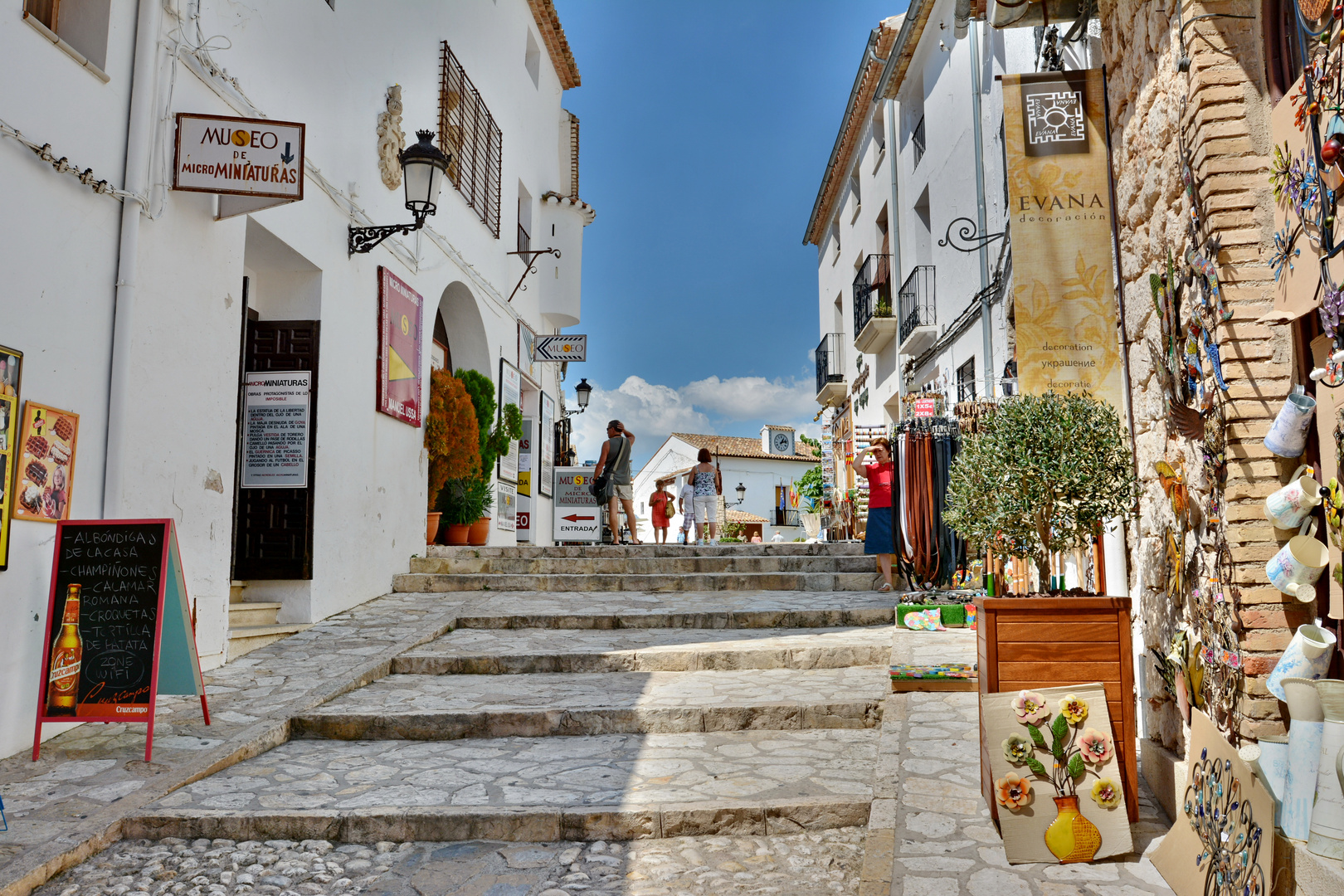 El Castell de Guadalest, Provinz Alicante, Spanien. (2915)