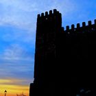 El Castillo al atardecer.