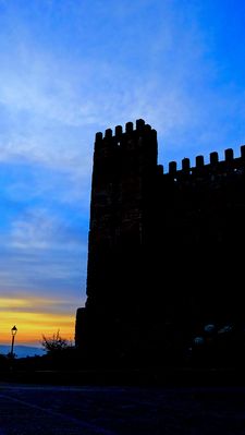 El Castillo al atardecer.