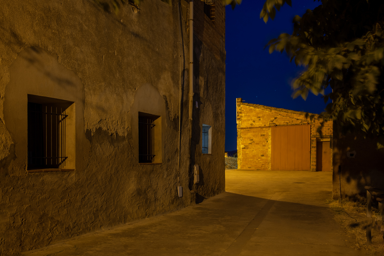 El cel blau del capvespre 