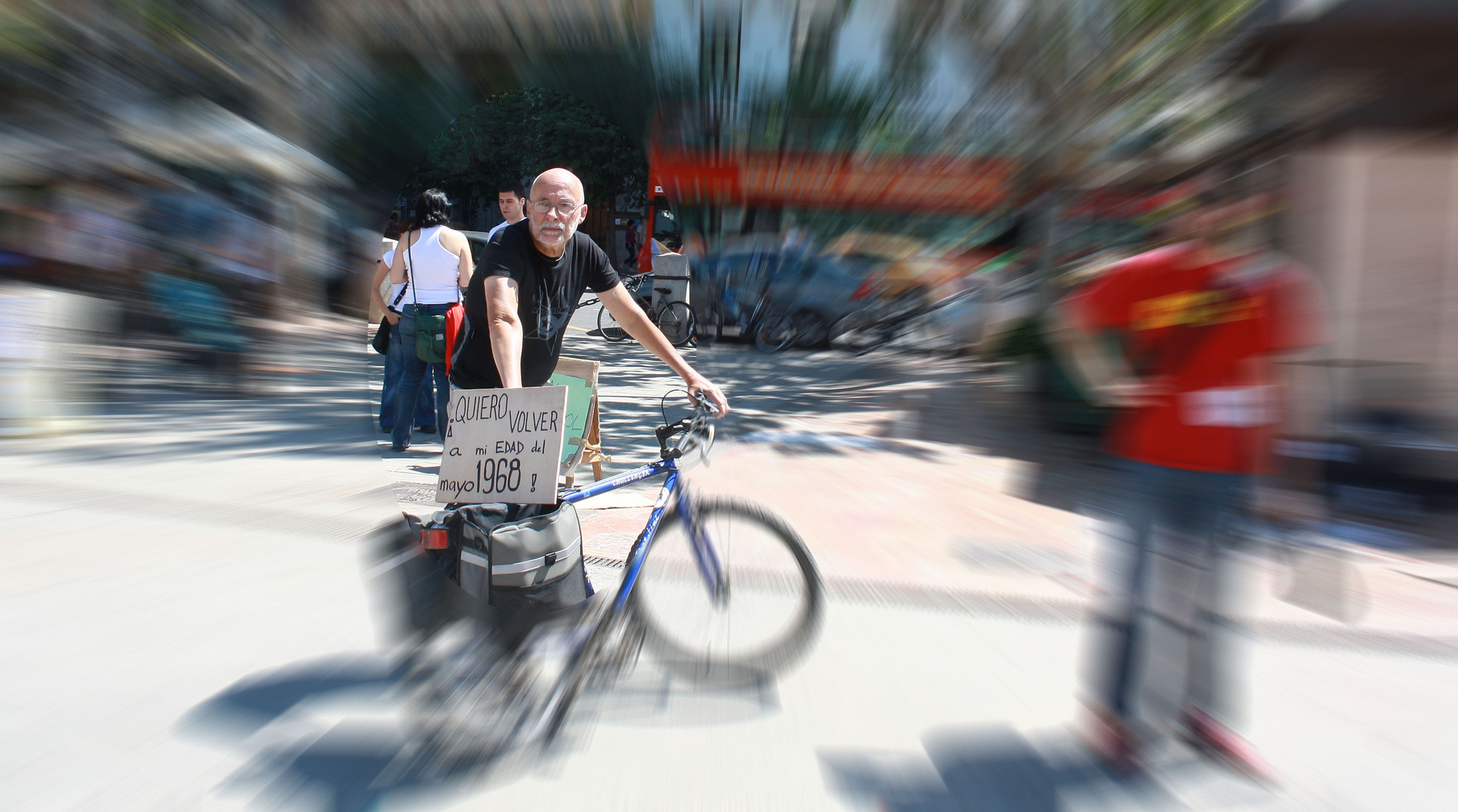 El ciclista.