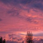 el cielo nuboso