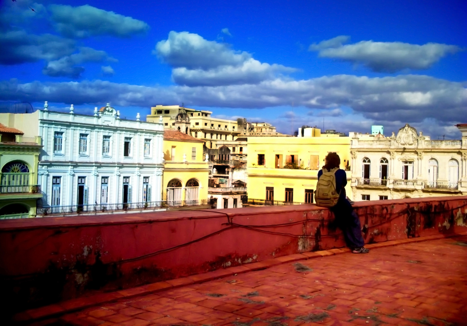 El cielo nunca es tan azul