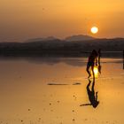 El color de las salinas