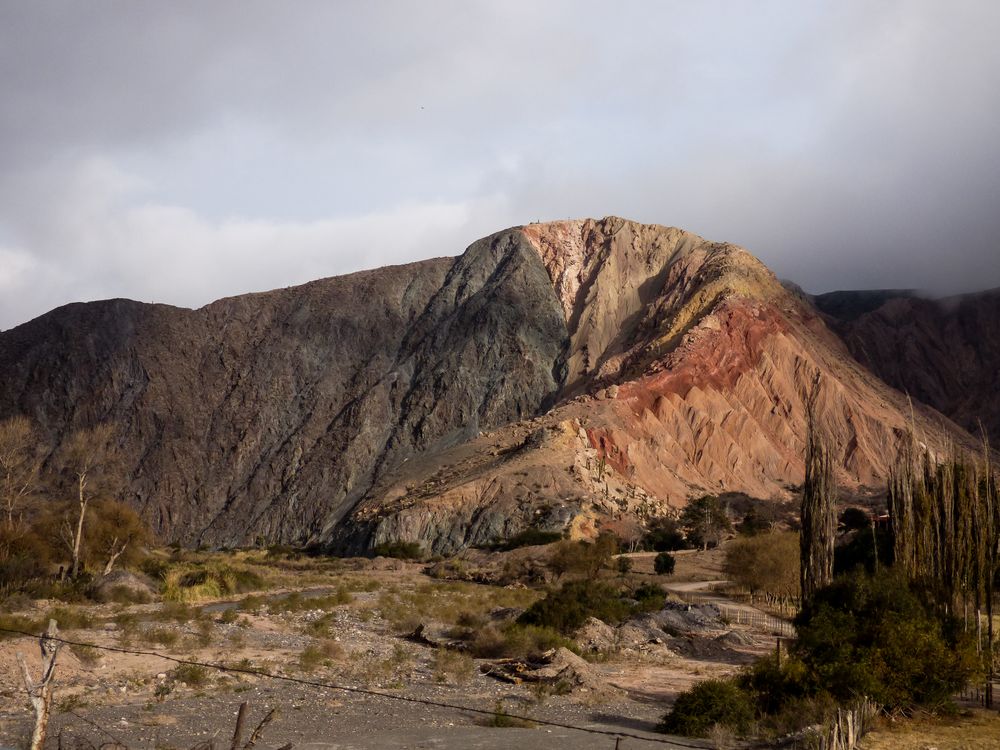 El color de los cerros