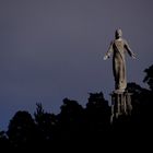 El Cristo del Picacho... al crepúsculo