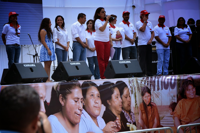 El Día Internacional de la Mujer 8. de Marzo 2015 Lima Peru