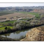 El Ebro a su paso por Sástago