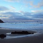 El encanto de una playa vacía