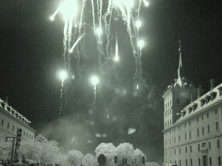 El Escorial's Fireworks