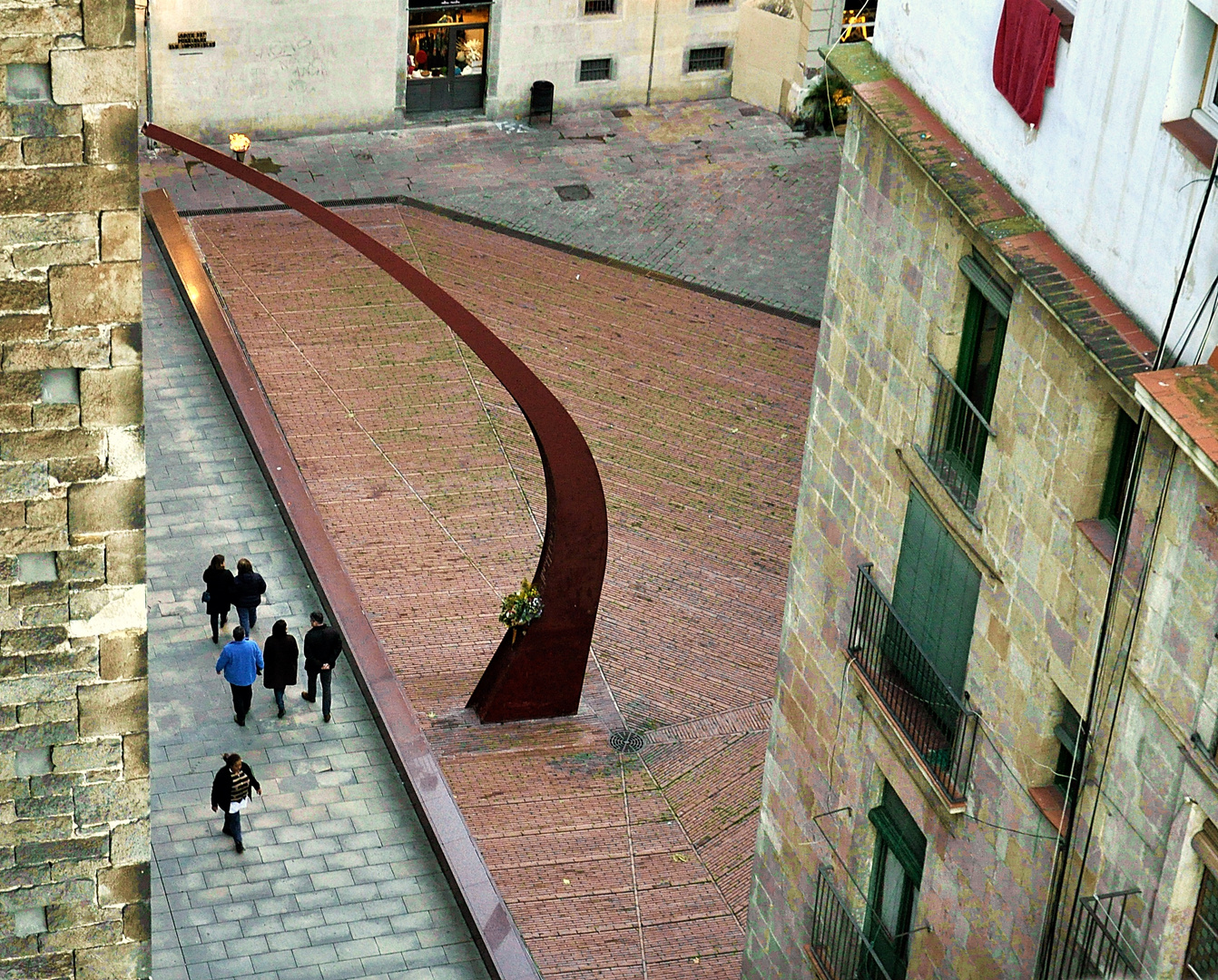 El Fossar de les Moreres. Barcelona.