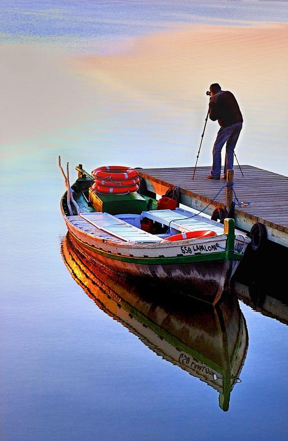 El fotógrafo y la barca