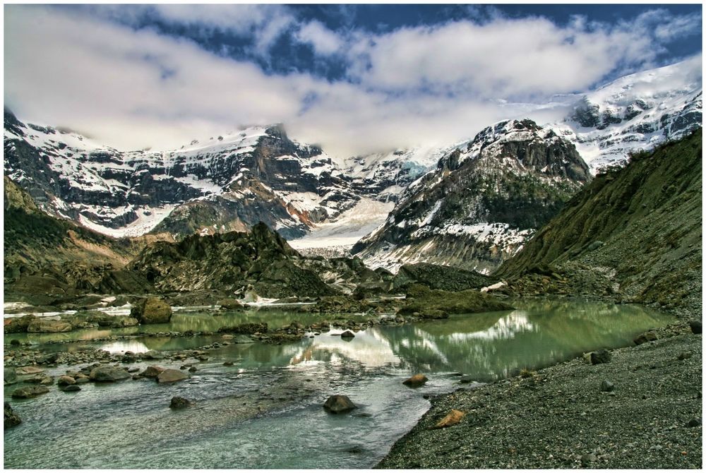 El glaciar negro, Argentina