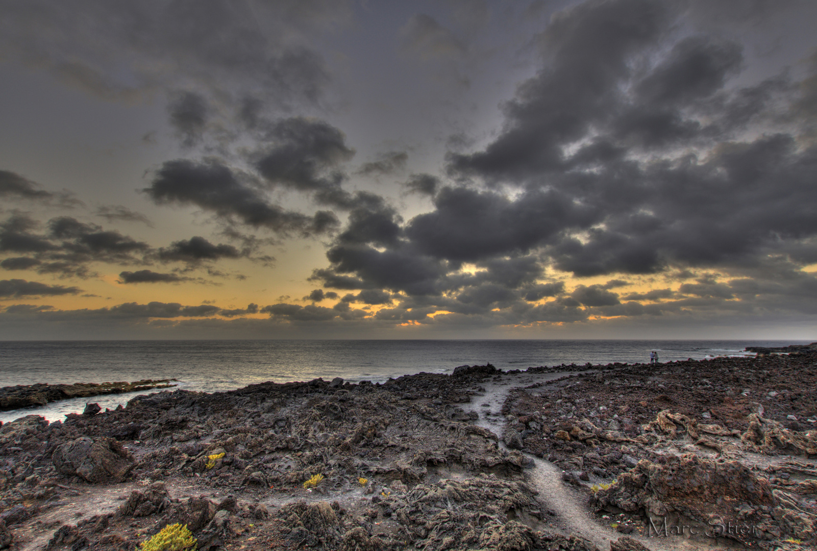 El Golfo Sonnenuntergang