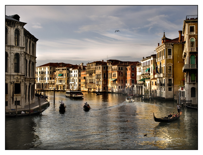 EL GRAN CANAL DESDE RIALTO- VENECIA