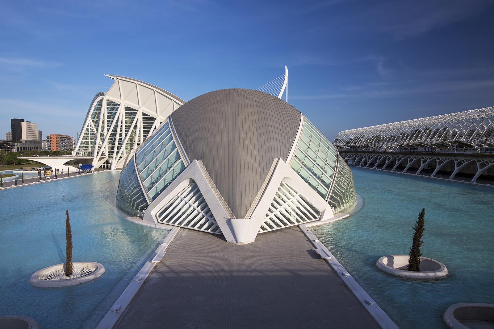 El Hemisferico in Valencia von Calatrava