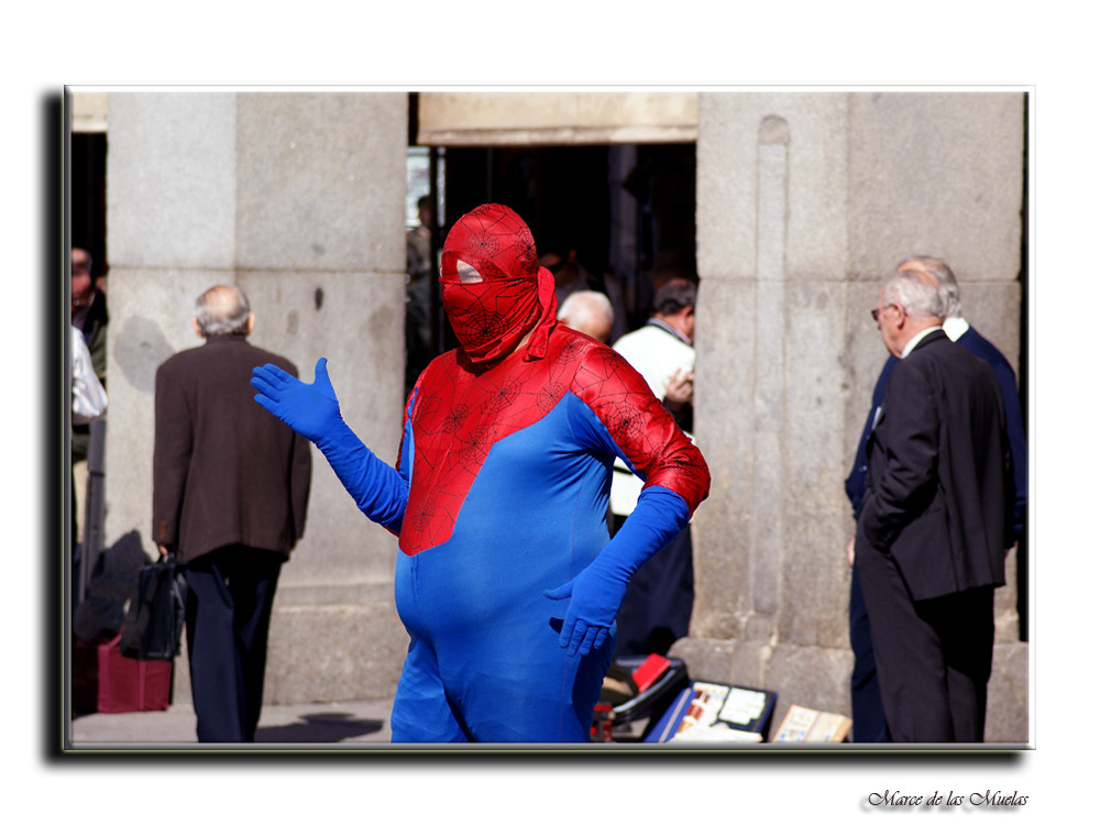 El hombre araña