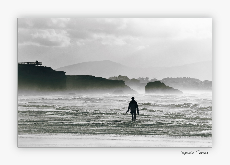 El hombre y el mar (para Goyo)