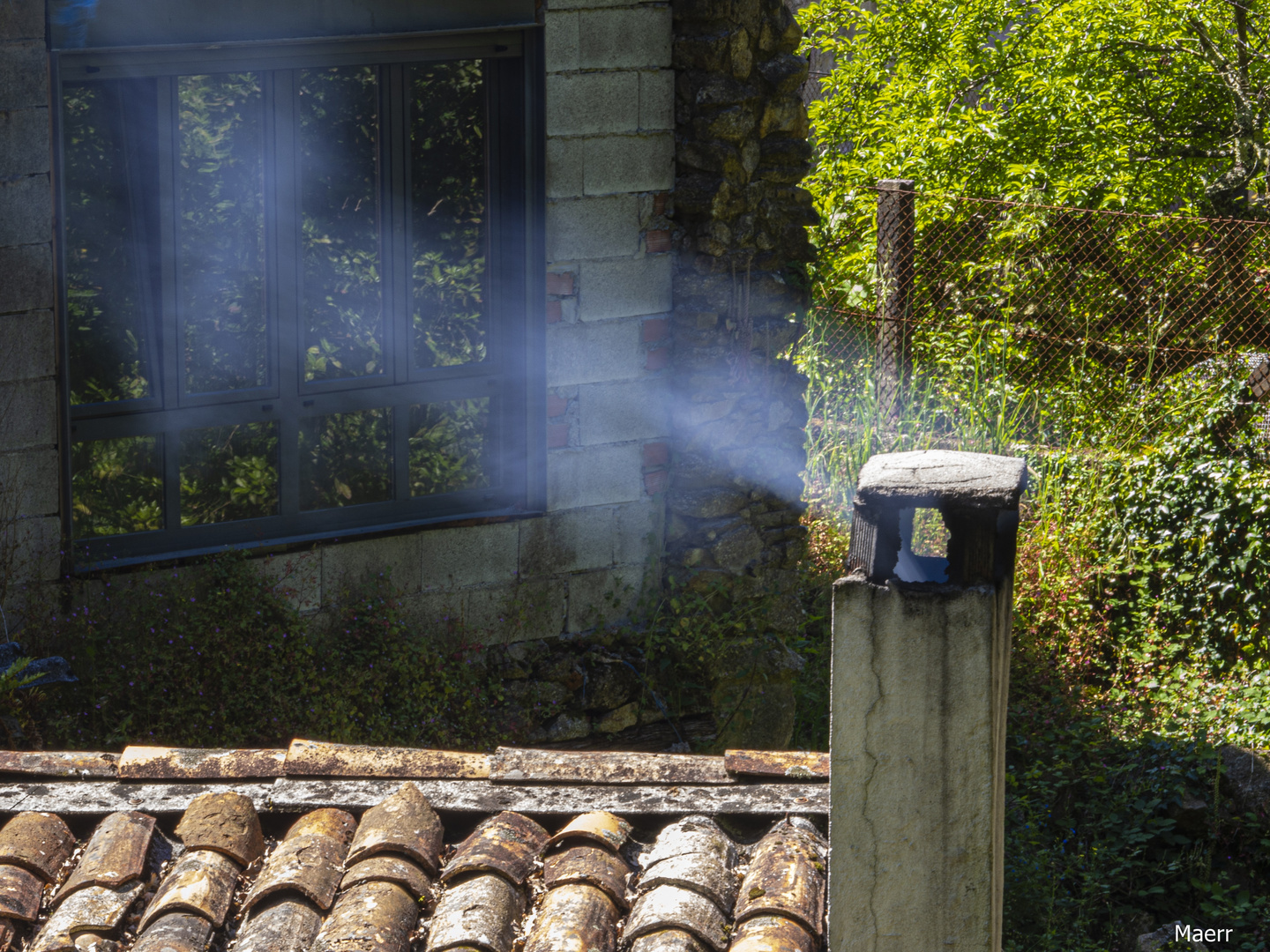 El humo que el viento se lleva.