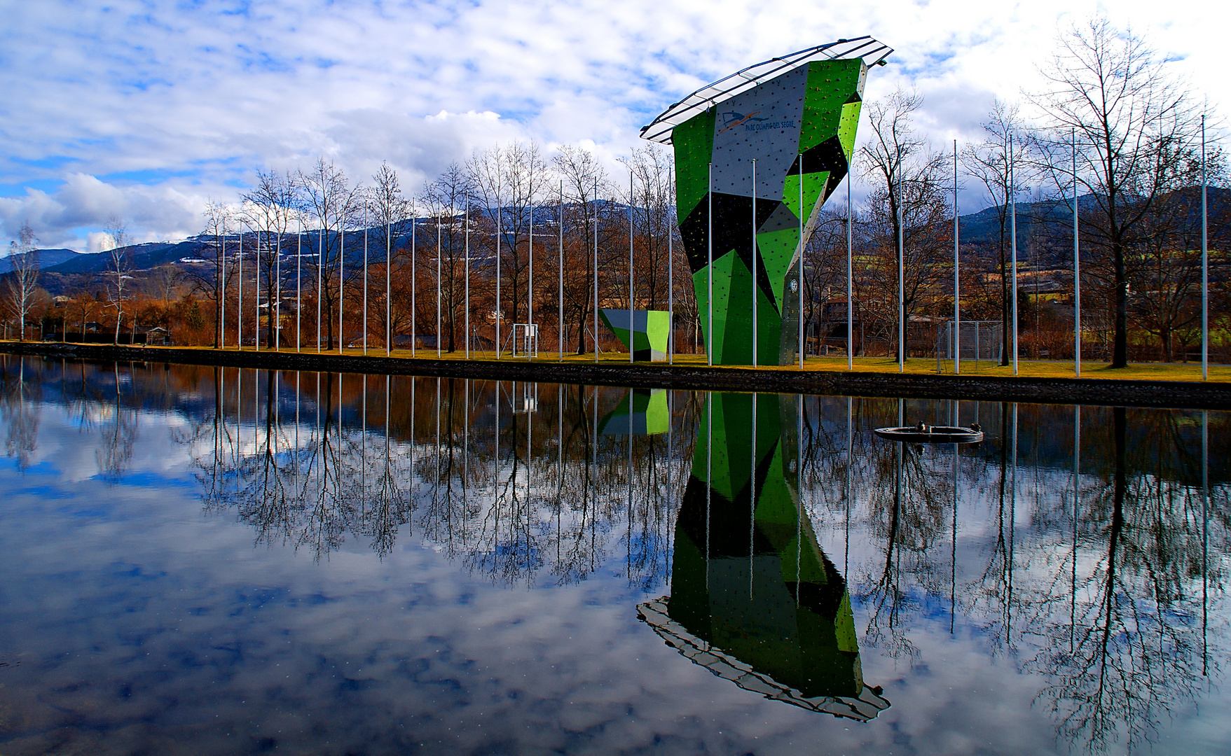 El invierno tambien tiene colores (Parque Olímpico del Segre, Seu d'Urgell)