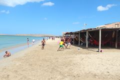 El juego en la playa