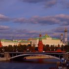 EL KREMLIN DESDE UN PUENTE DEL MOSCOVA