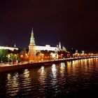 EL KREMLIN DESDE UN PUENTE DEL RIO MOSCOBA ( Moscú - Rusia)