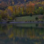 El lago pintado (detalle)