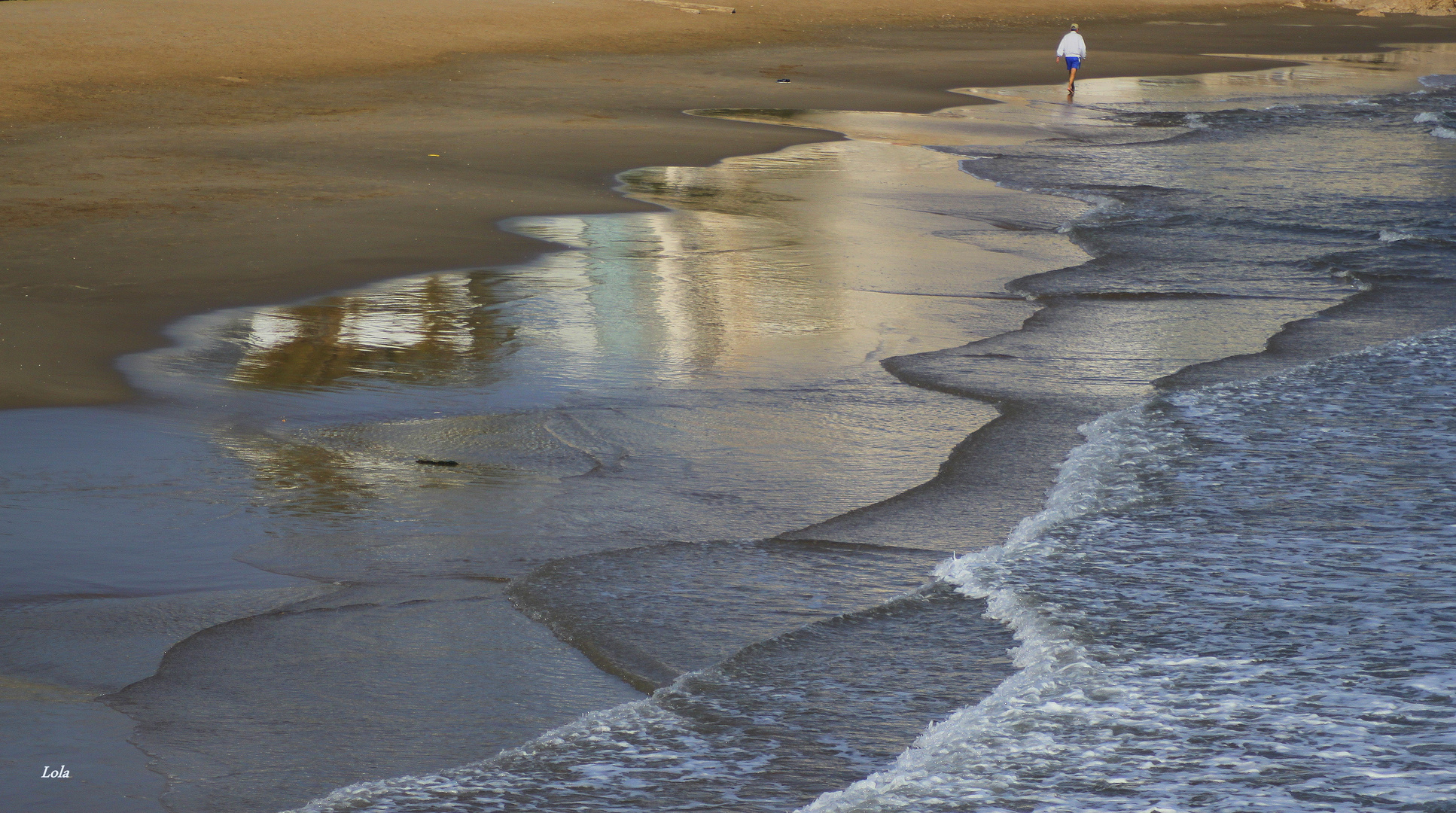 El mar a veces....sorprende.....