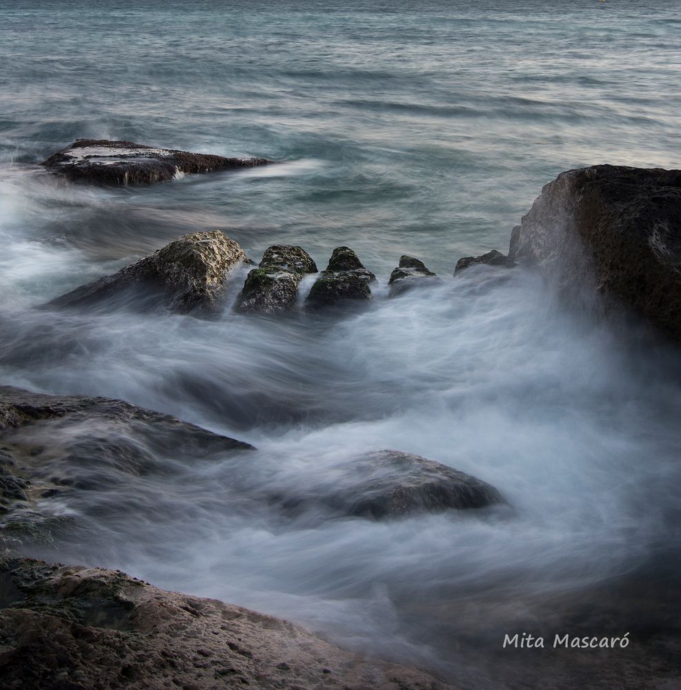 El mar se peina....