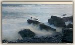 EL MAR Y LAS ROCAS -COSTA NORTE -BAÑADEROS GRAN CANARIA (Dedicada a los canarios ausentes ) von antonio naranjo ojeda 