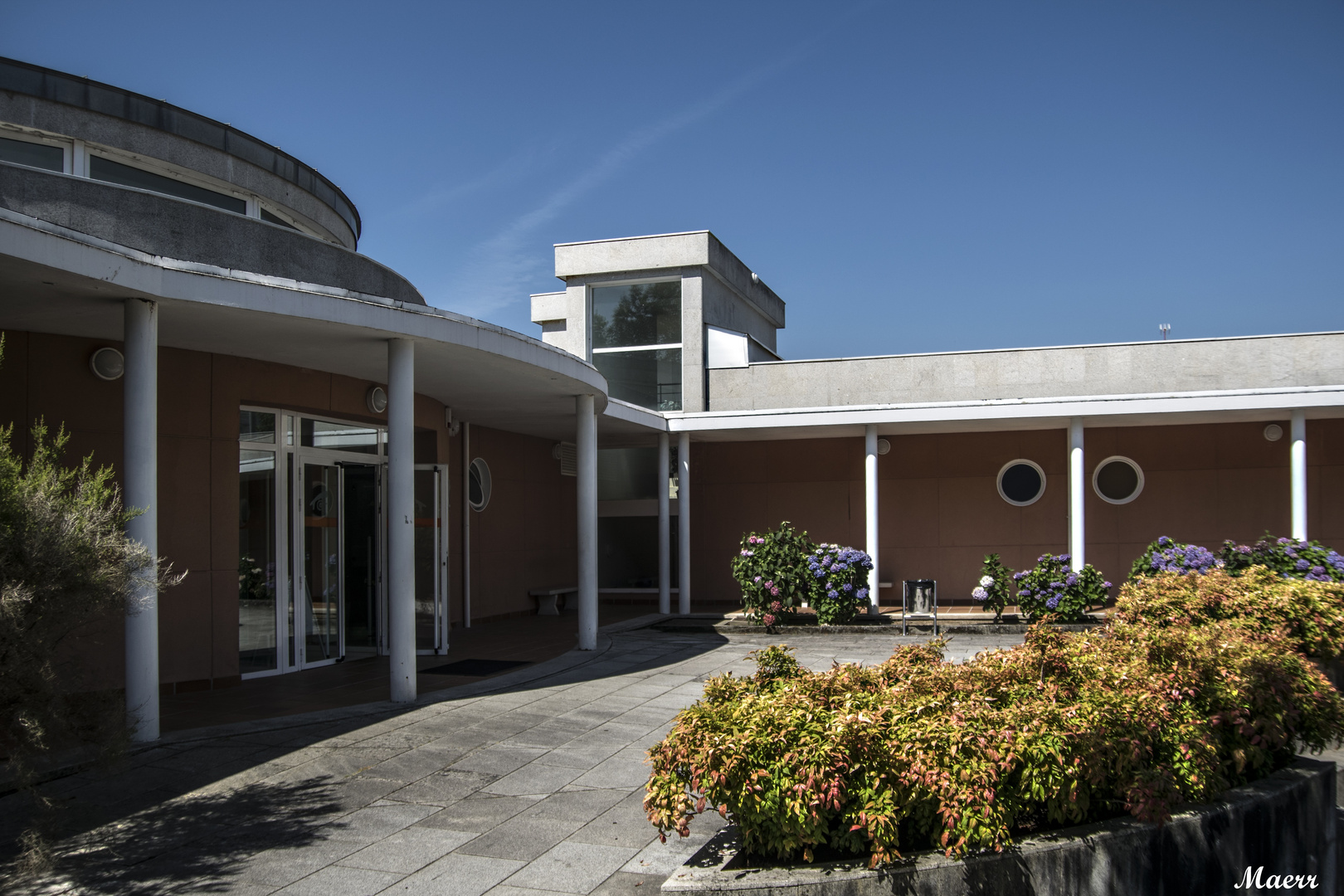 El mayor balneario de Galicia. Cuntis.Pontevedra.