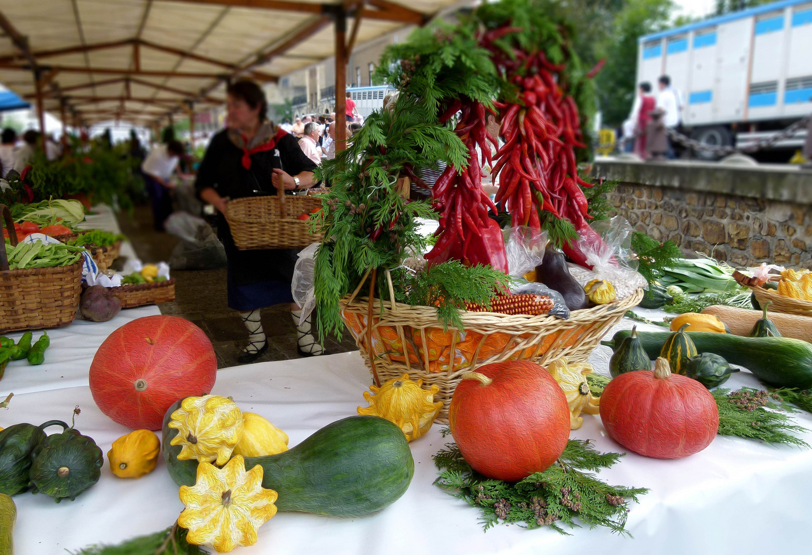 el mercadillo de frutas