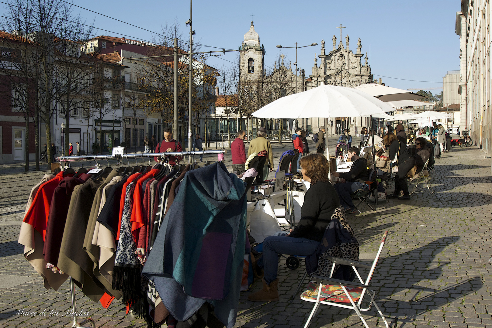 ...el mercadillo de Oporto...