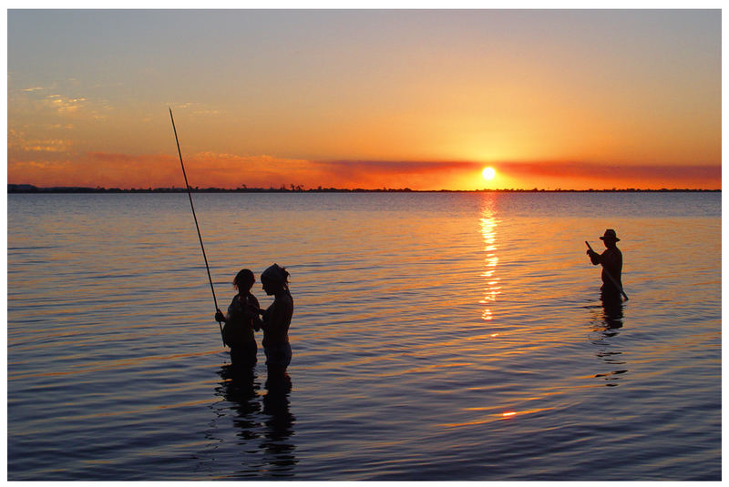 El misterioso Lago Ypoa Foto & Bild sonnenuntergänge, himmel