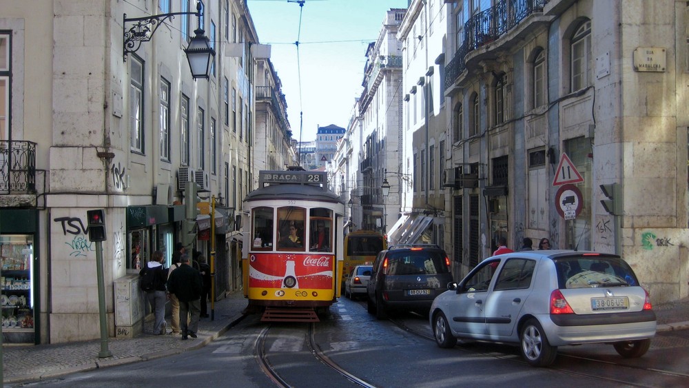 El mítico tranvía 28 en Lisboa 2