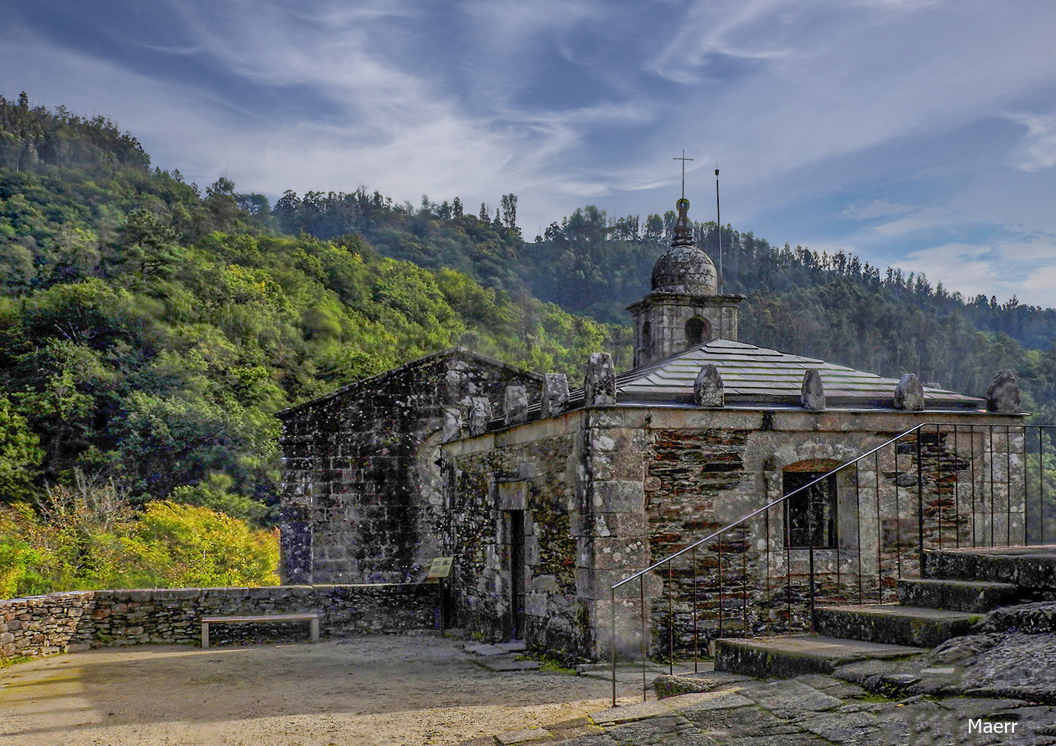 El Monasterio de Caavido y sus dependencias