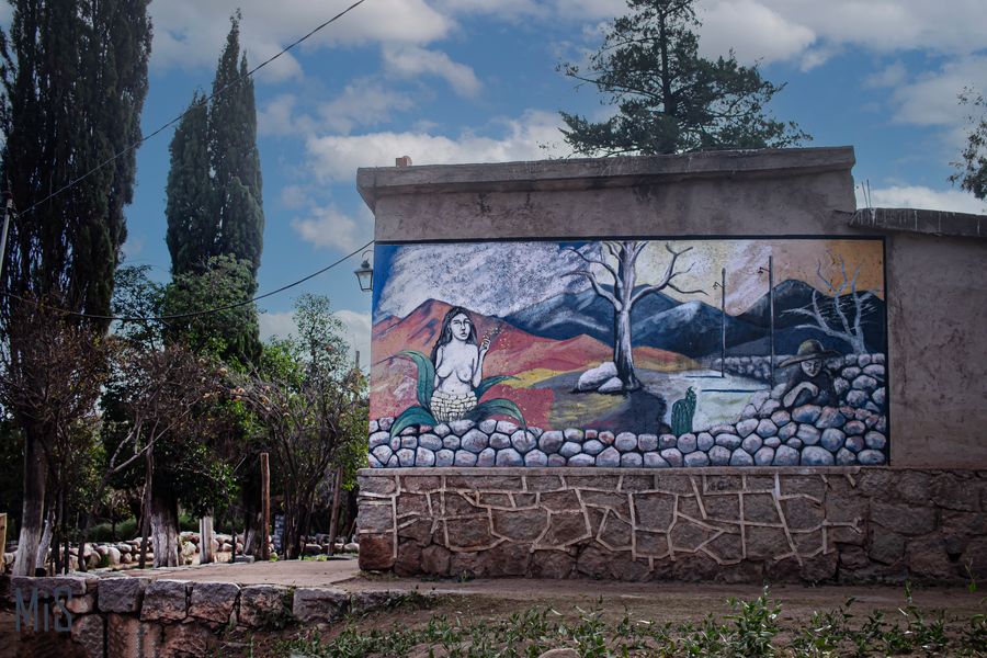 El mural de Aicuña