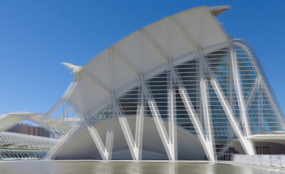 El Museu de les Ciències Príncipe Valencia Spanien